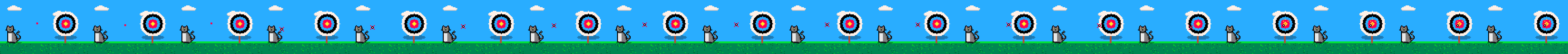 GATTO CON L'ARCO